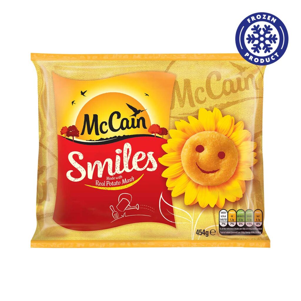 McCain Smiles 454g | Heron Foods