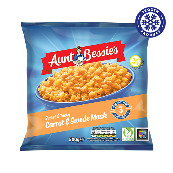 Aunt Bessies Carrot & Swede Mash 500g