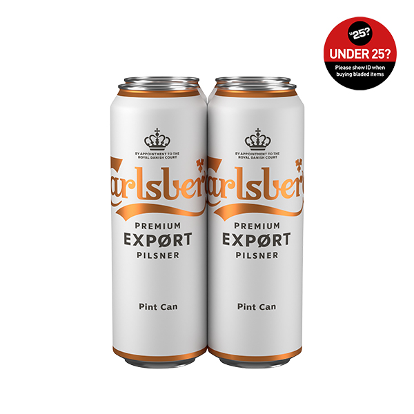 Carlsberg Export 4×568ml: 4.8%