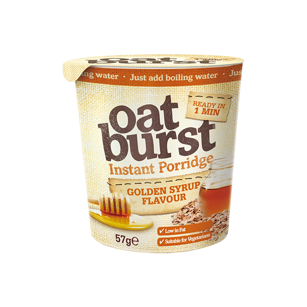 Oatburst Instant Porridge Golden Syrup 57g