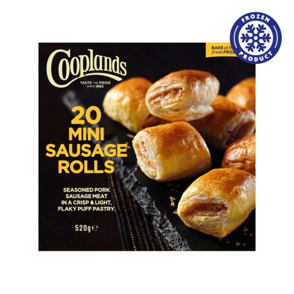 Cooplands 20 Mini Sausage Rolls 20pk | Heron Foods