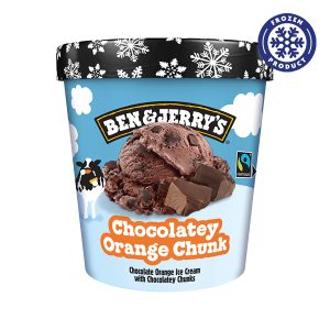Ben & Jerry's Chocolatey Orange Chunk 465ml