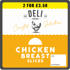 Deli Essence 6 Chicken Breast Slices (2 for £3.50) 110g
