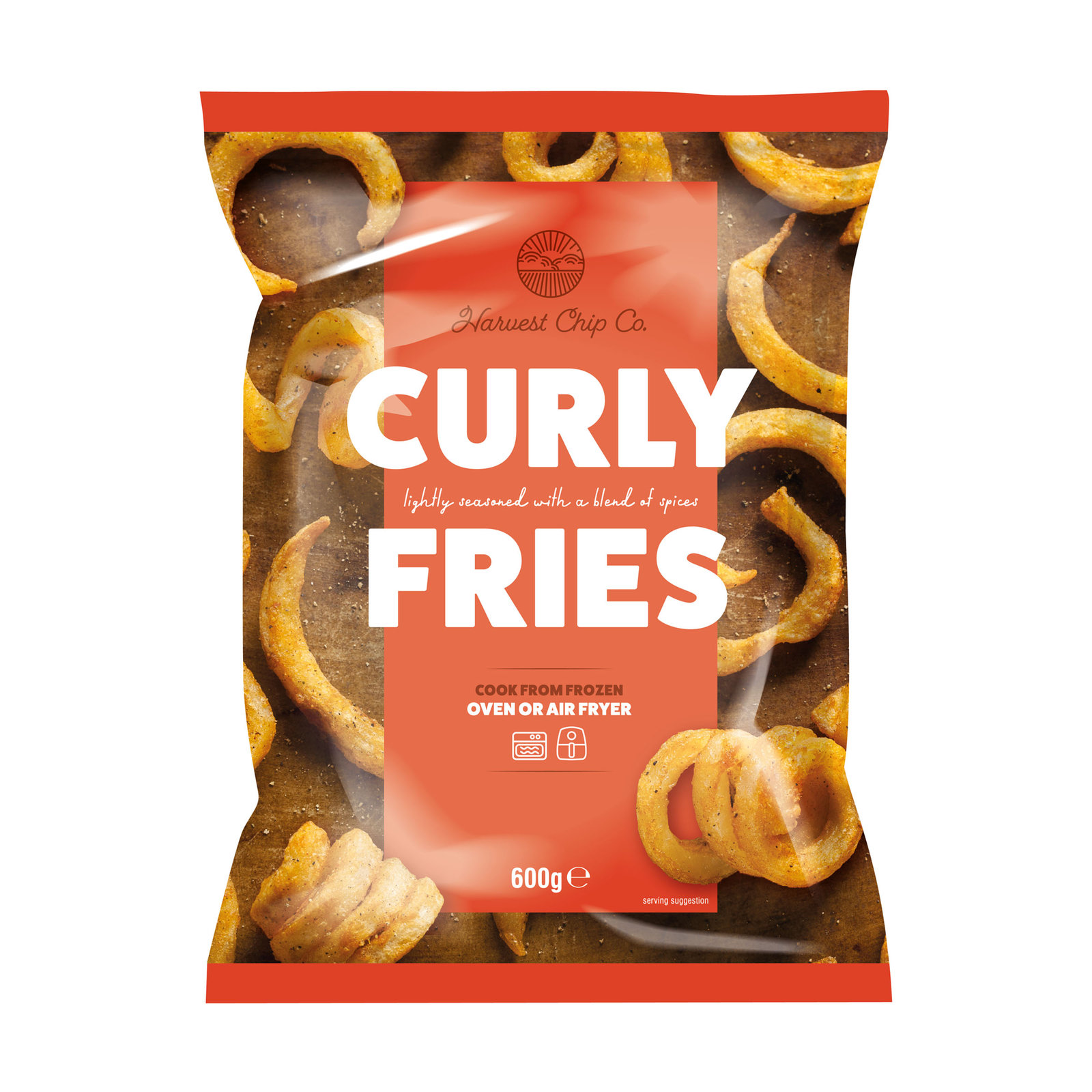Harvest Chip Co. Curly Fries 600g
