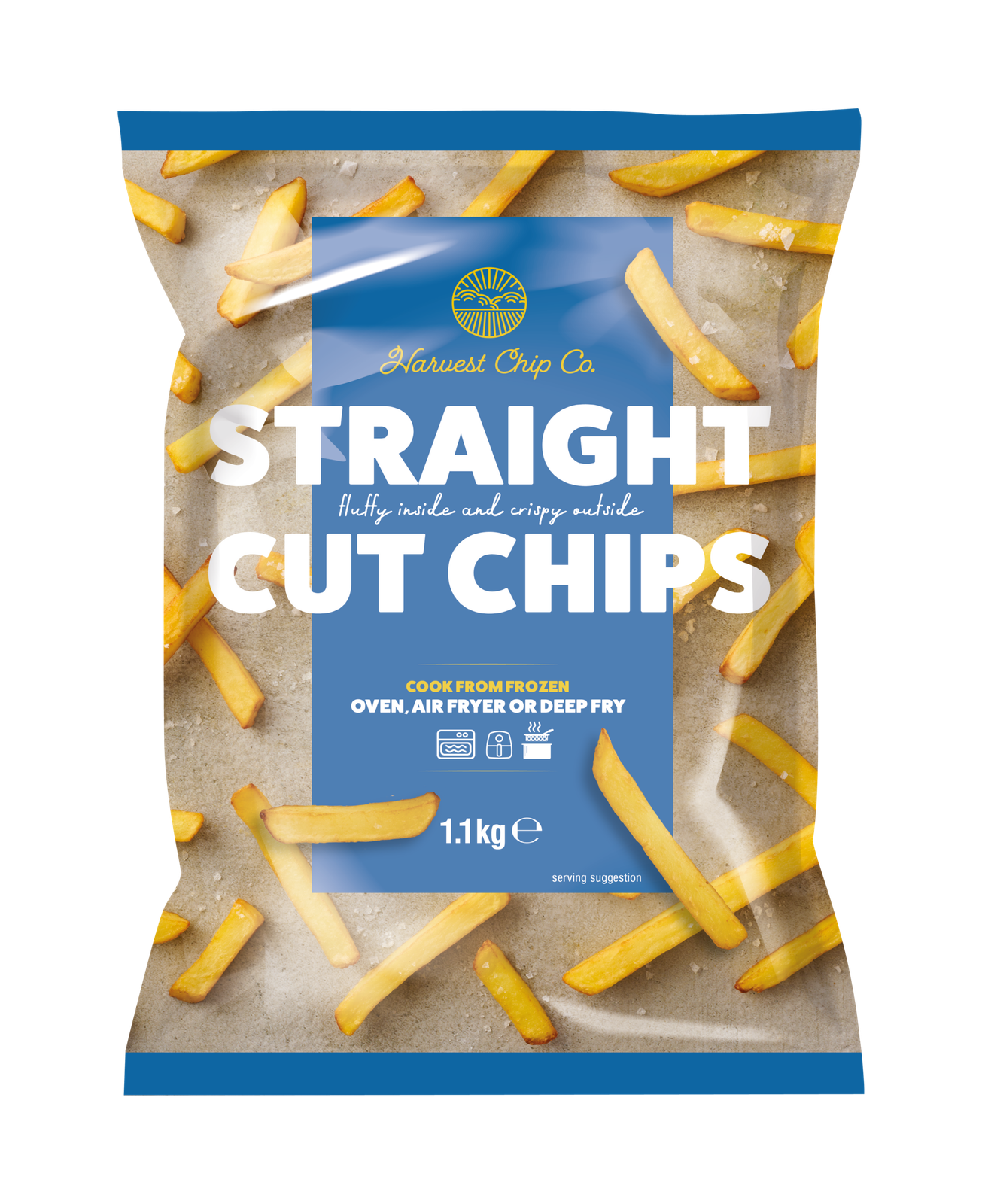 Harvest Chip Co. Straight Cut Chips 1.1kg