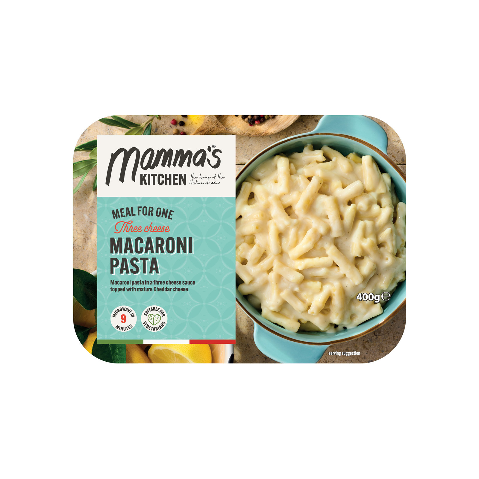 Mamma's Kitchen Macaroni Cheese Meal 400g
