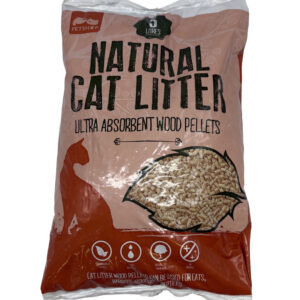 Natural Wood Pellet Cat Litter 5L