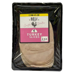 Deli Essence 4 Turkey Breast Slices (2 for £3.50) 90g