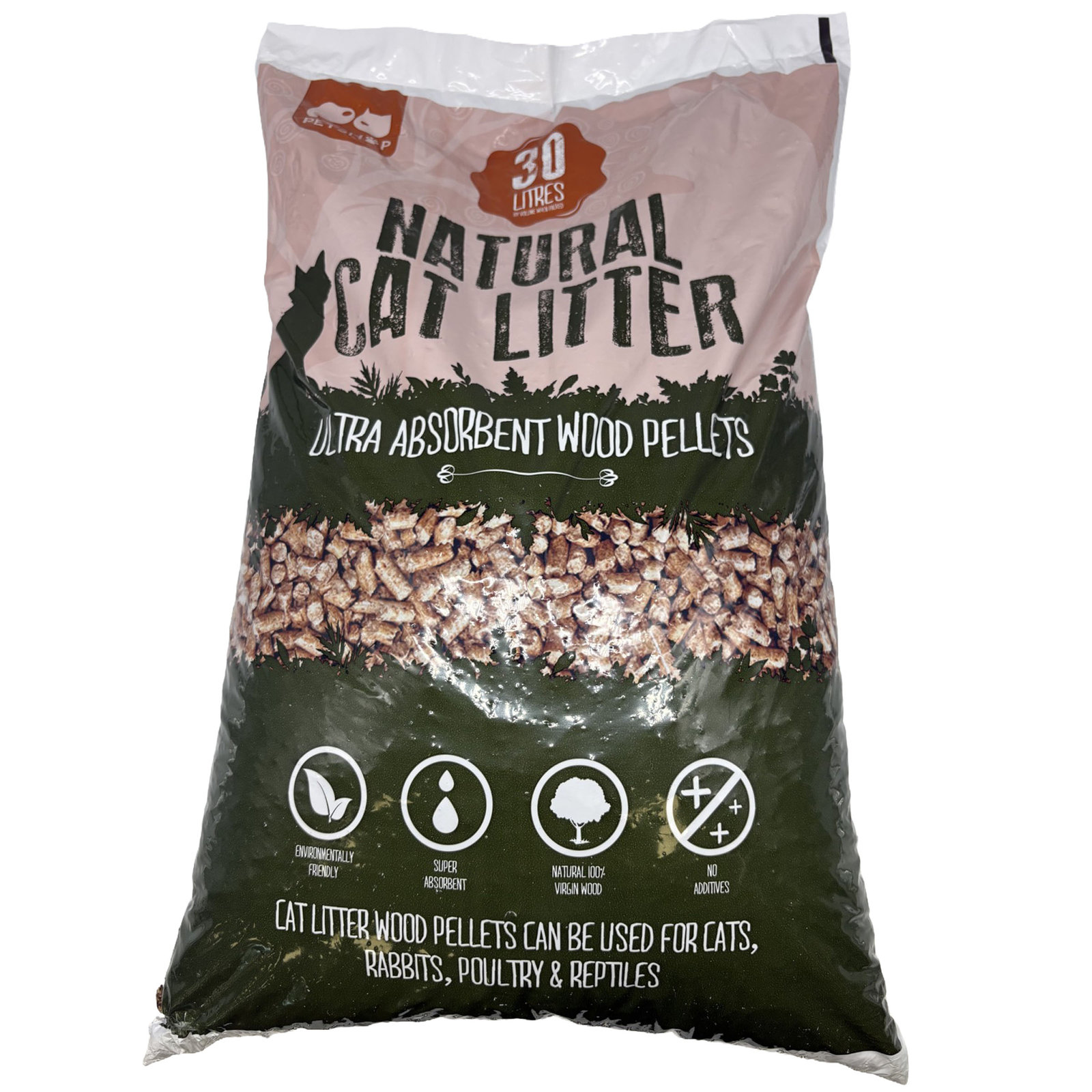 Cat Litter Wood Pellets 30L