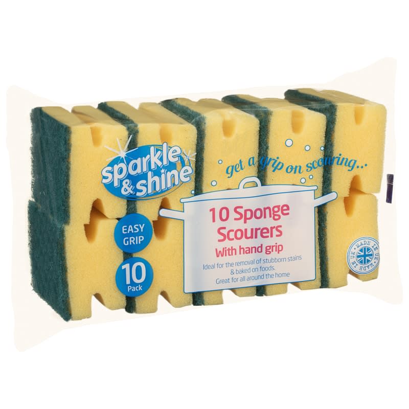Scourers with Grip 10pk