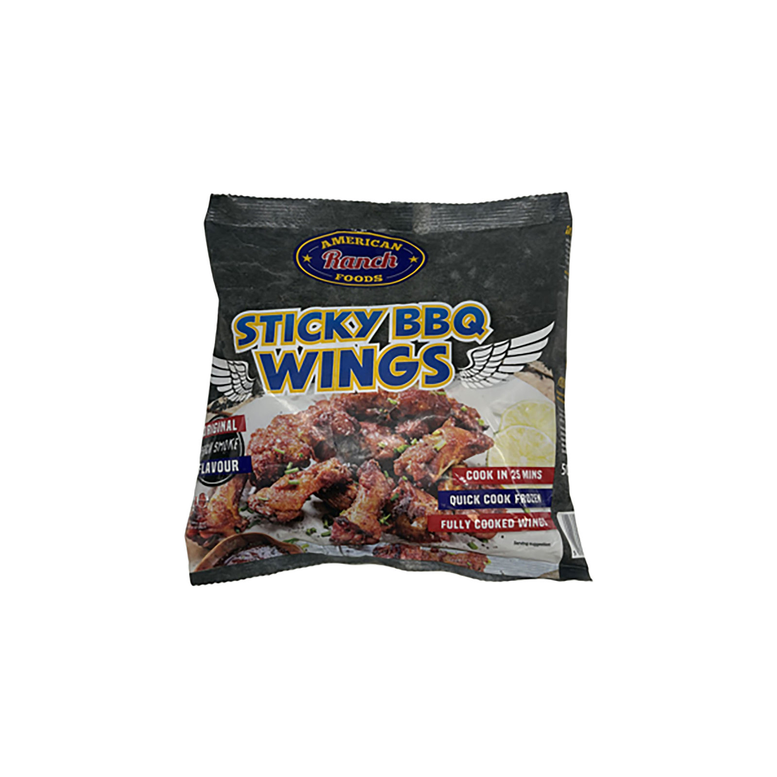 American Ranch Sticky BBQ Wings 500g