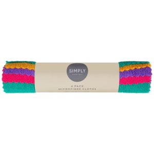 Simply Everyday Variety Dishcloths (PMP £1.00) 4pk