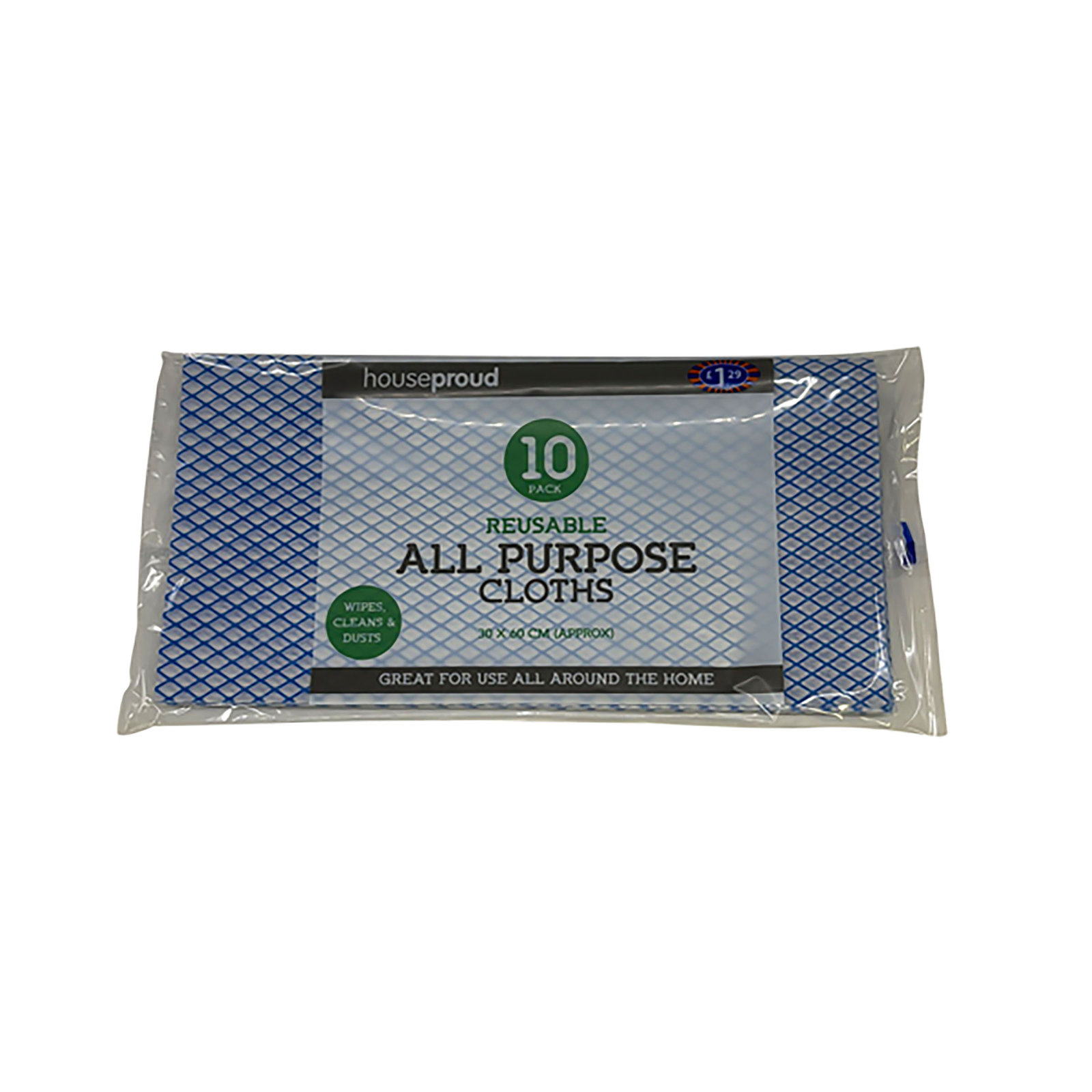 Houseproud All Purpose Cloth 10pk