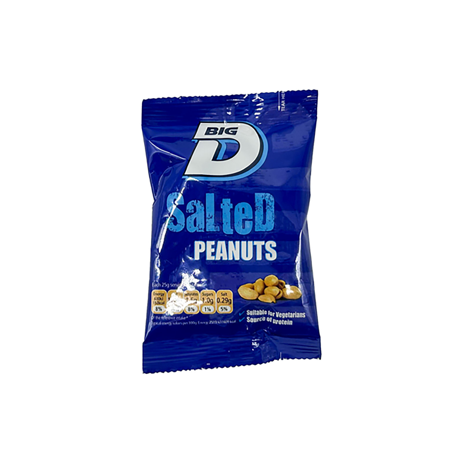 Big D Salted Peanuts 50g