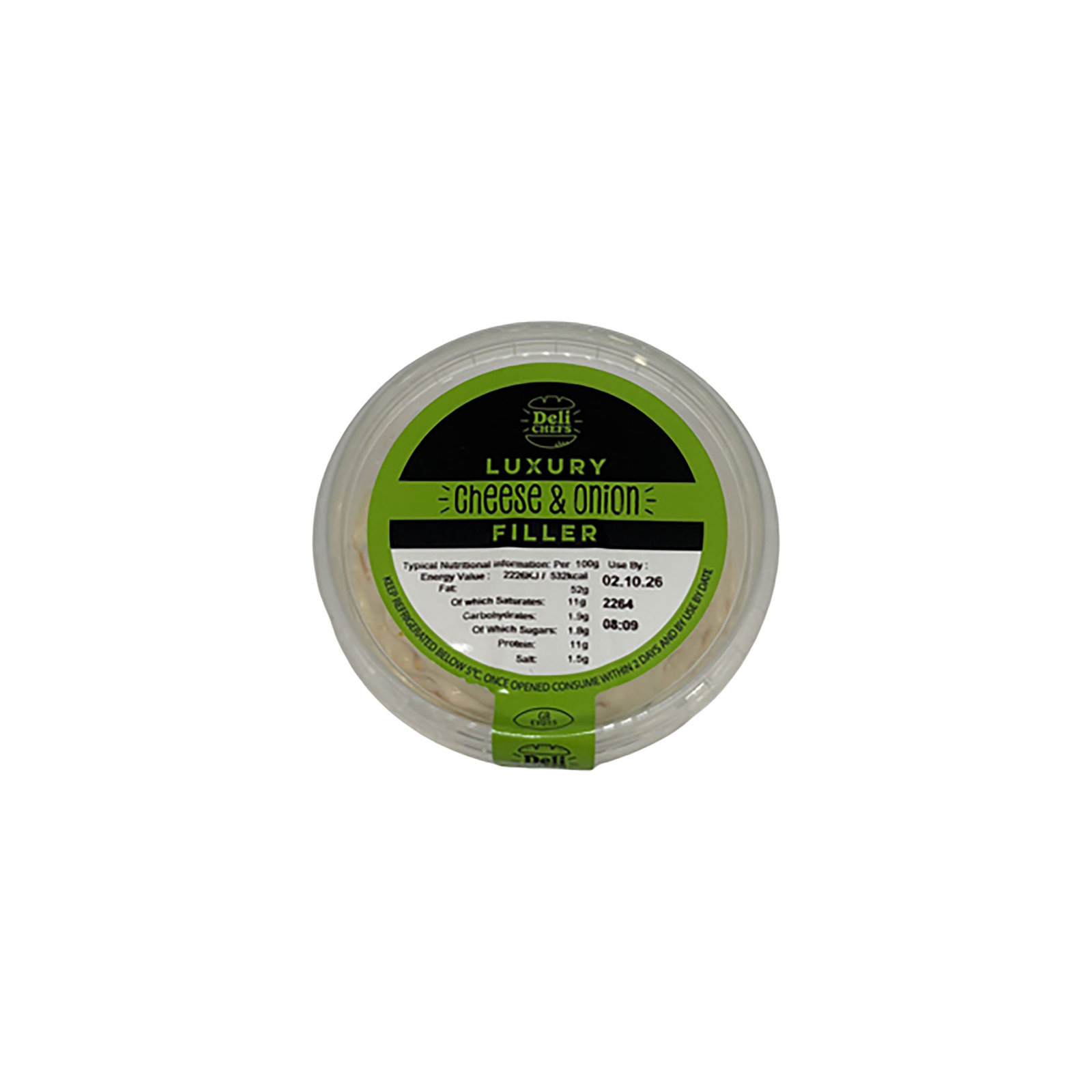 Deli Chefs Luxury Cheese & Spring Onion Filling 160g