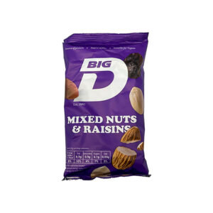 Big D Mixed Nuts & Raisins 200g