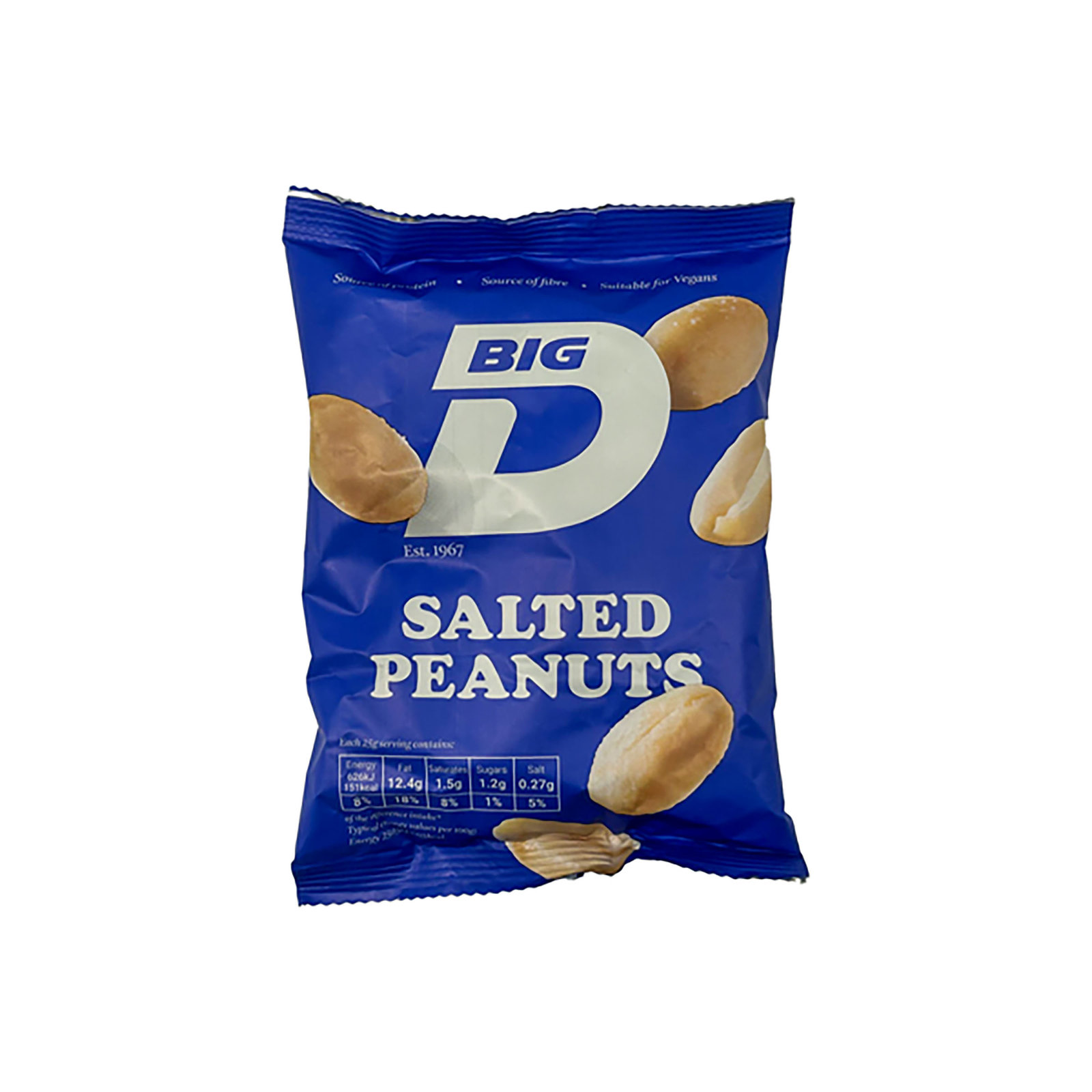 Big D Salted Peanuts 200g