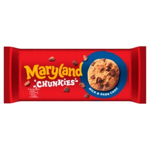 Maryland Big & Chunky Milk & Dark Chocolate Cookies 144g