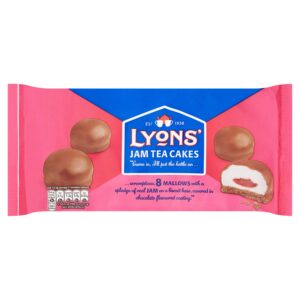 Lyons Jam Teacakes 100g