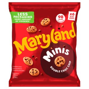 Maryland Mini Double Choc Chip Cookies 6pk