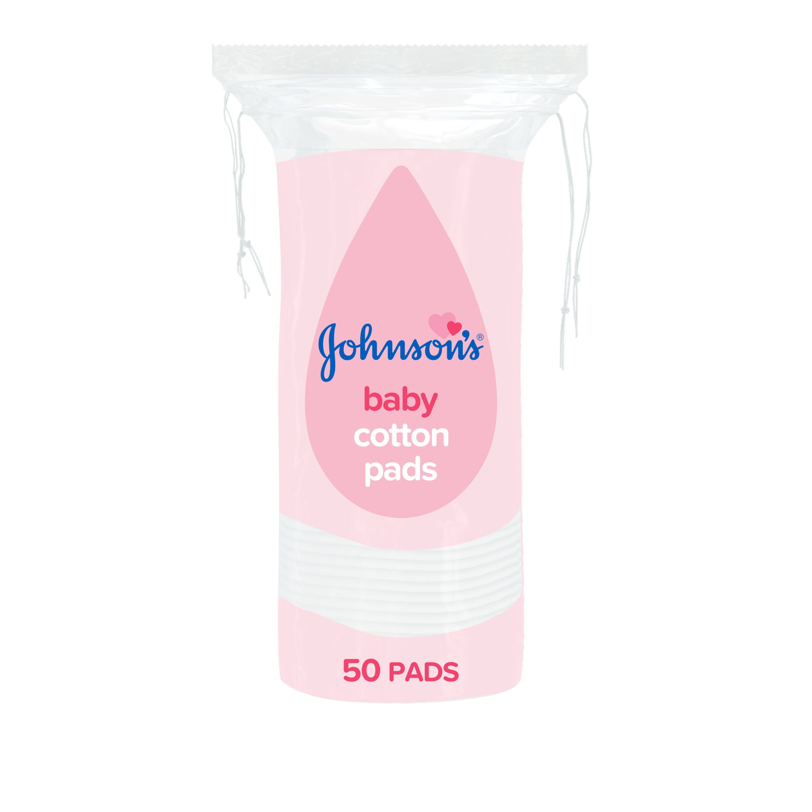 Johnsons Baby Cotton Pads 50pk