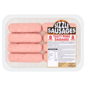 Tasty Pork Sausages 520g