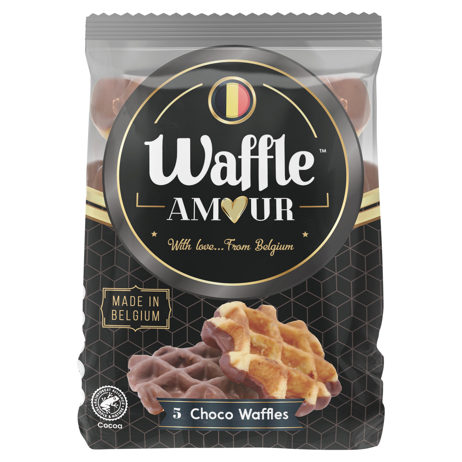 Wonderful Waffles Choc Waffles 5×60g