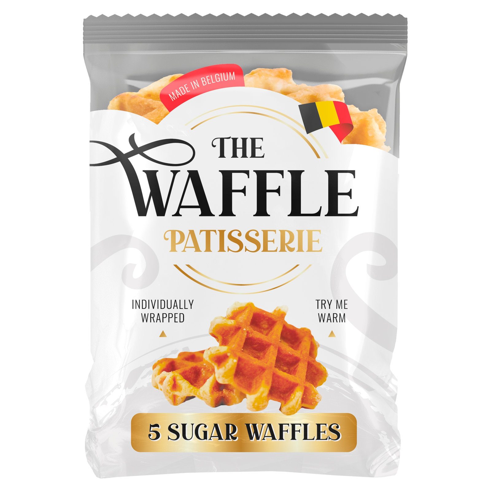 Wonderful Waffles Sugar Pearl Waffles 5×55g