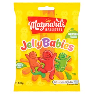 Maynards Bassetts Jelly Babies 130g