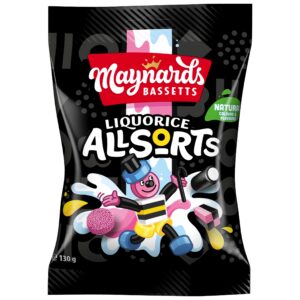 Maynards Bassetts Liquorice Allsorts 130g