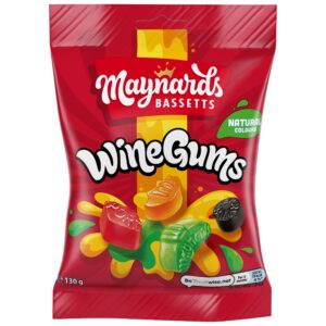 Maynards Bassett Wine Gums 130g
