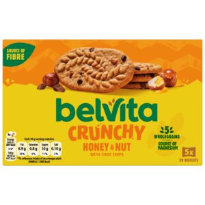 Belvita Honey & Nut with Choc Chips 225g