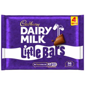 Cadbury Dairy Milk Little Bars 4×18g