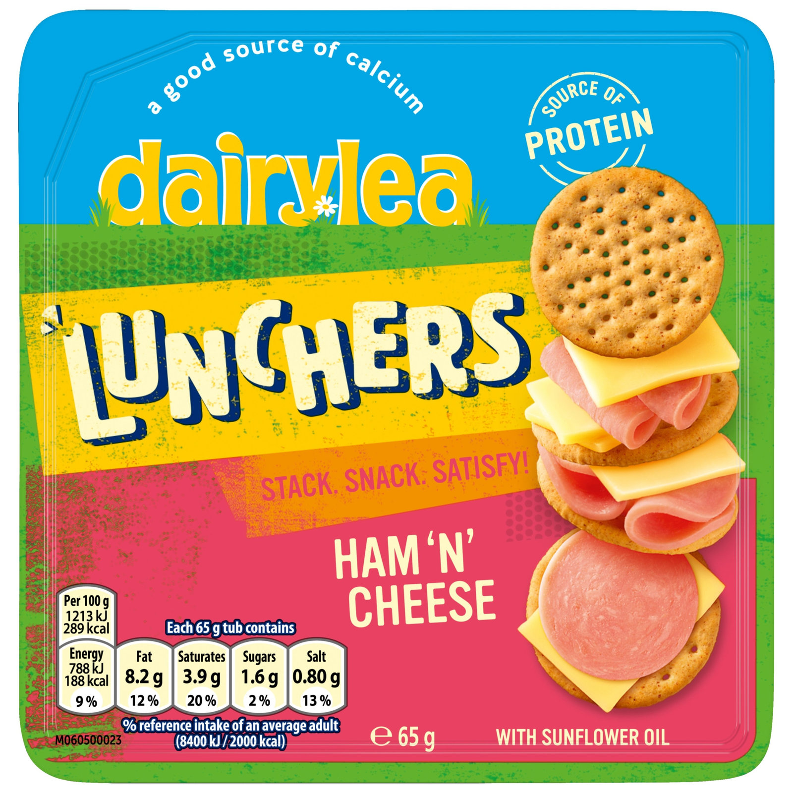 Dairylea Lunchers Ham 'N' Cheese 65g