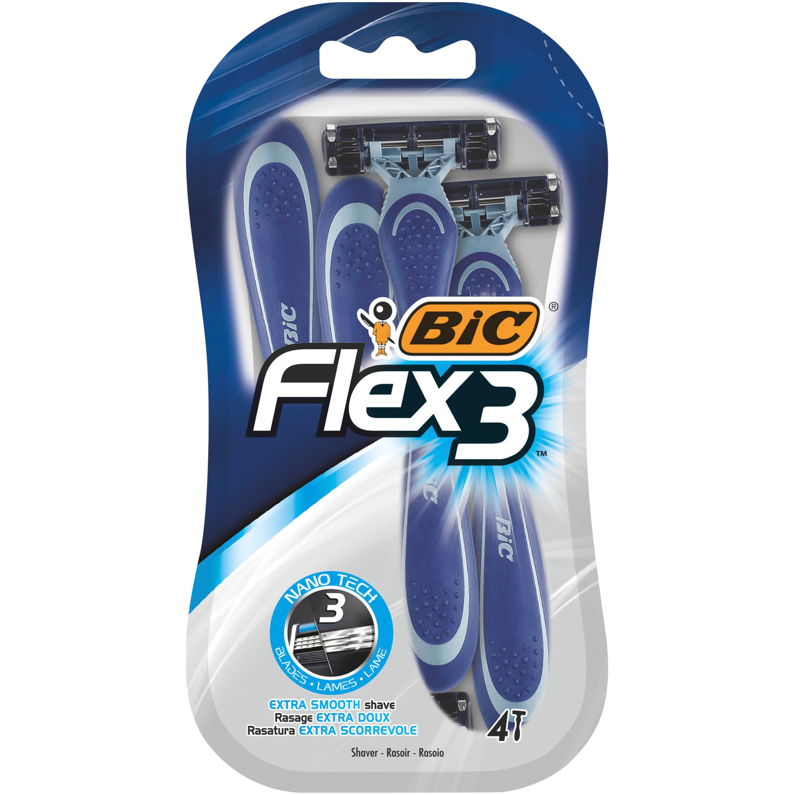 Bic Flex 3 4pk