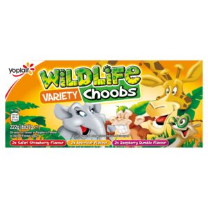 Wildlife Choobs Strawberry/Raspberry & Apricot 6×37g