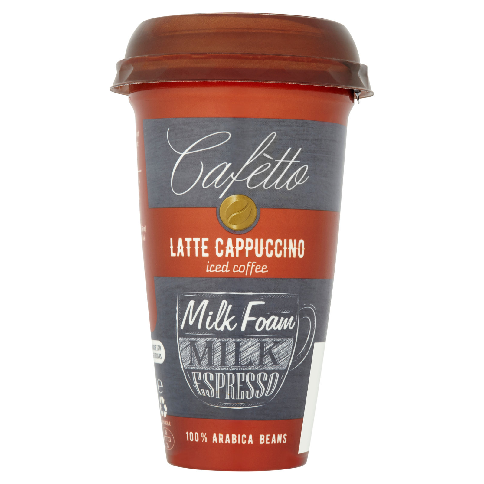 Cafetto Ice Coffee Latte Cappuccino 250ml