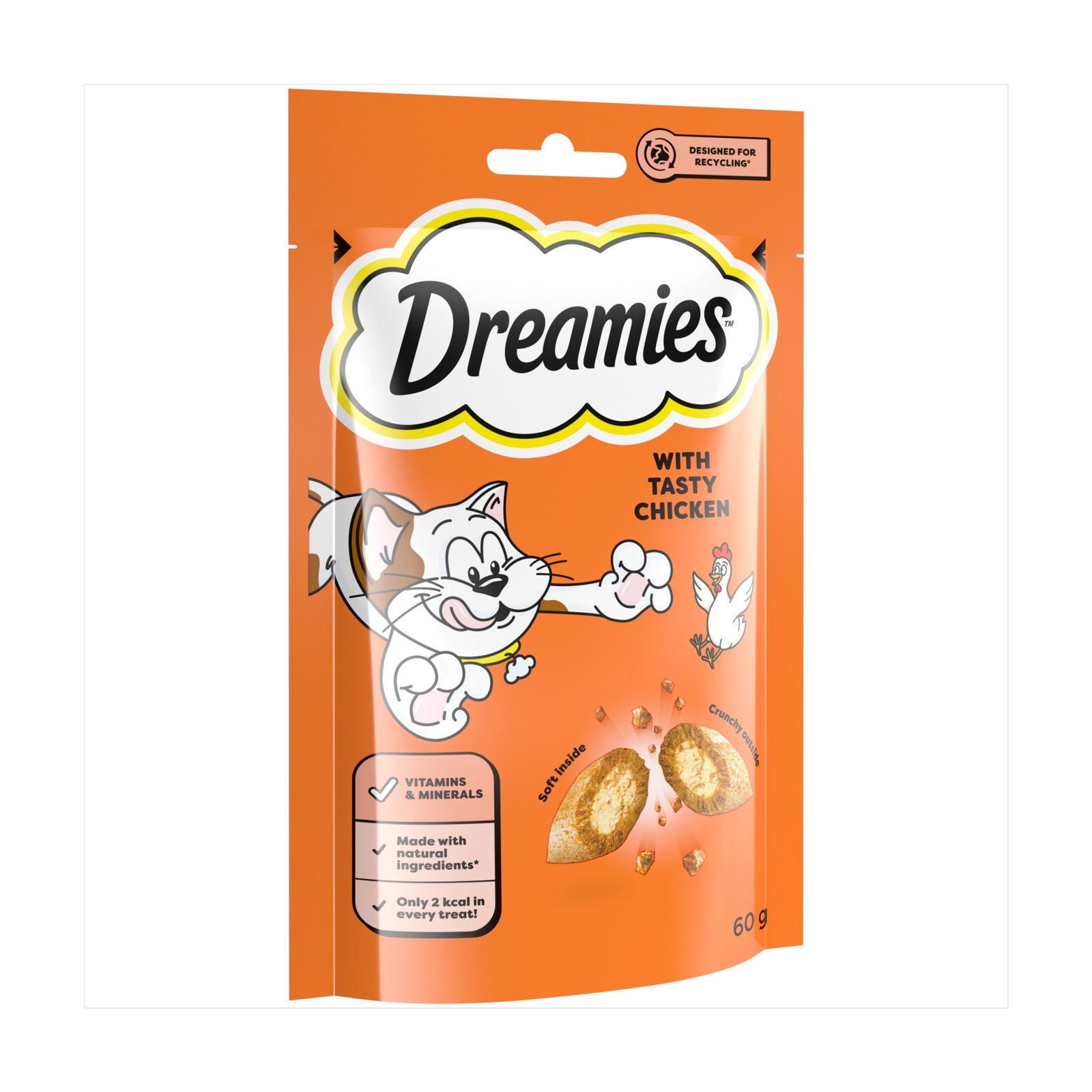 Dreamies Cat Treat With Chicken 60g