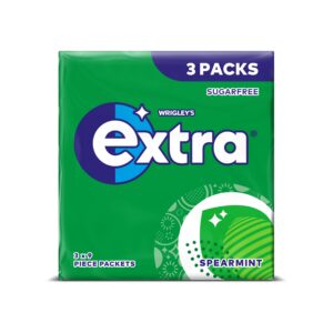 Wrigleys Extra Spearmint Sugar Free 3pk