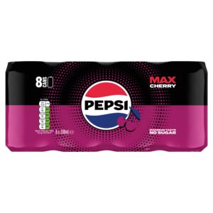 Pepsi Max Cherry 8×330ml
