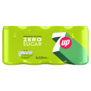 7Up Zero 8×330ml