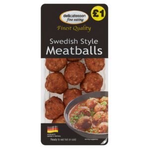 Swedish Style Meatballs (PMP £1.00) 200g