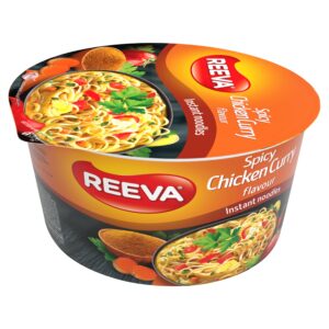 Reeva Instant Bowl Noodles Spicy Chicken 75g