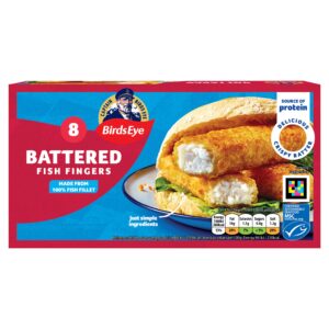 Birds Eye 8 Crispy Batter Fish Fingers 224g