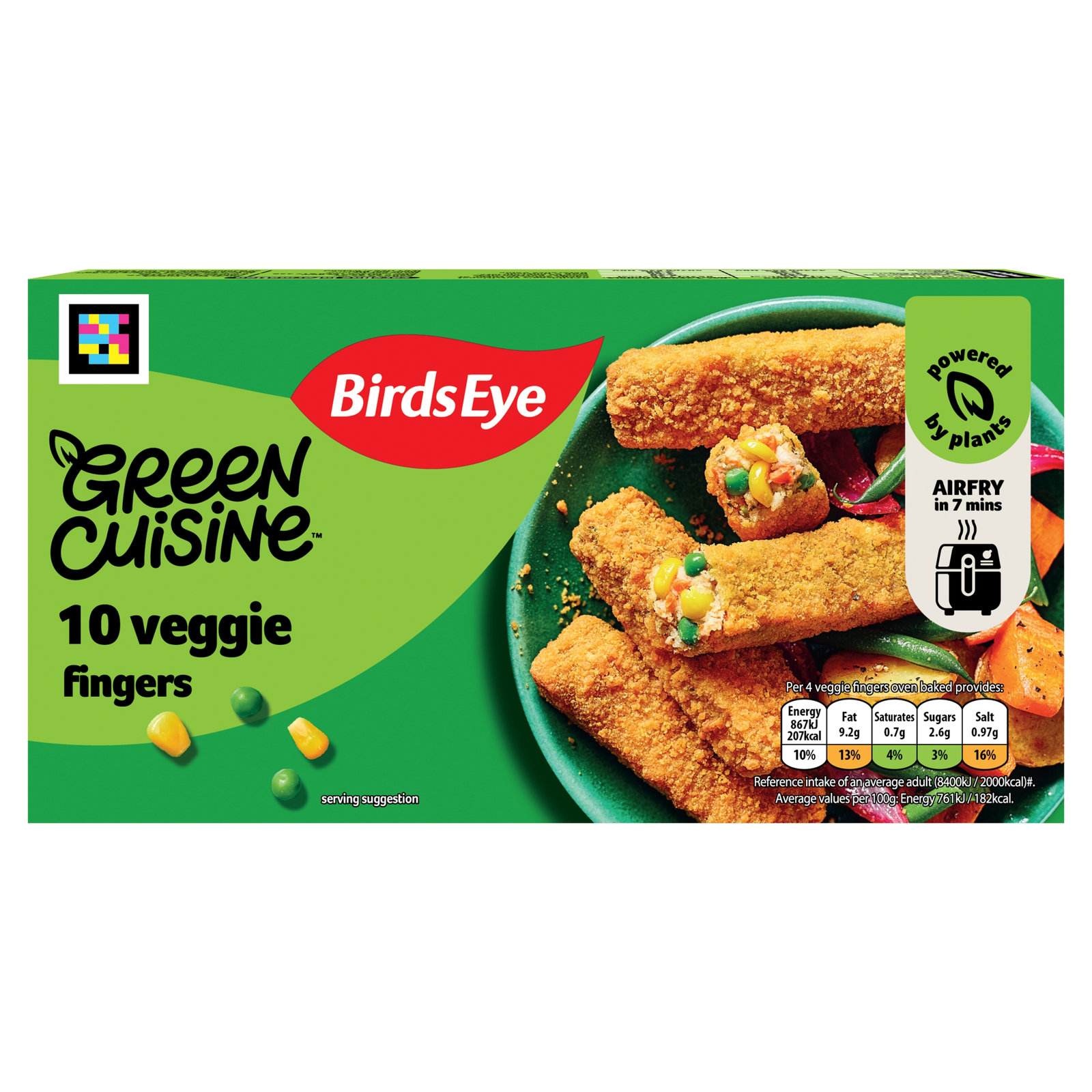 Birds Eye Veggie Fingers 284g