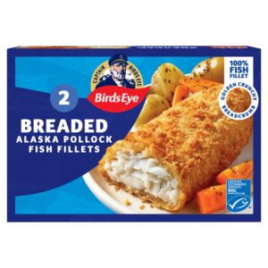 Birds Eye 2 Breaded Fish Fillets 200g
