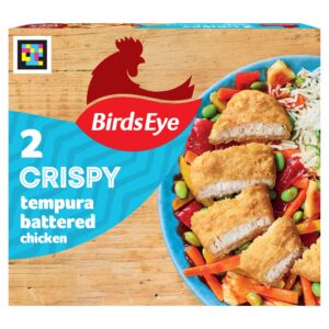Birds Eye 2 Crispy Tempura Battered Chicken 170g