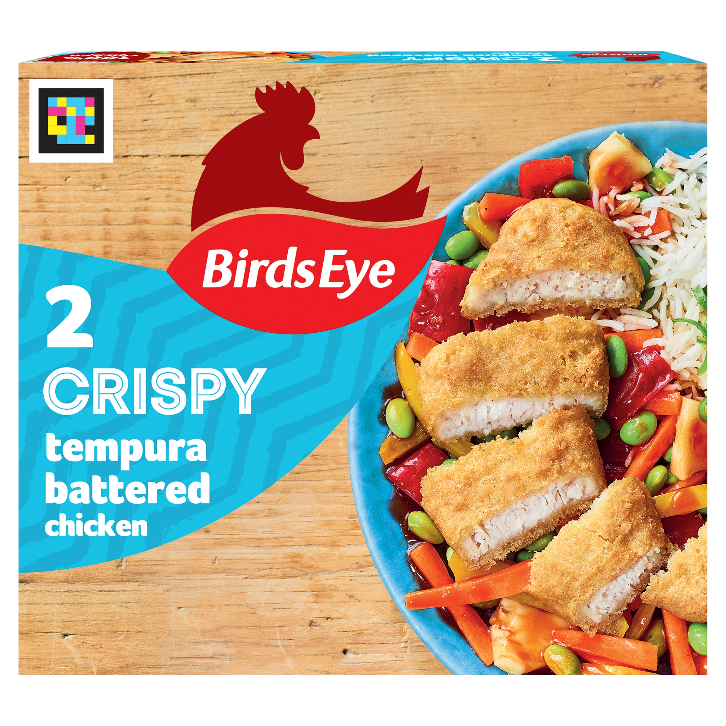 Birds Eye 2 Crispy Tempura Battered Chicken 170g