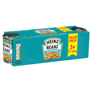 Heinz Beanz No Added Sugar 3×200g