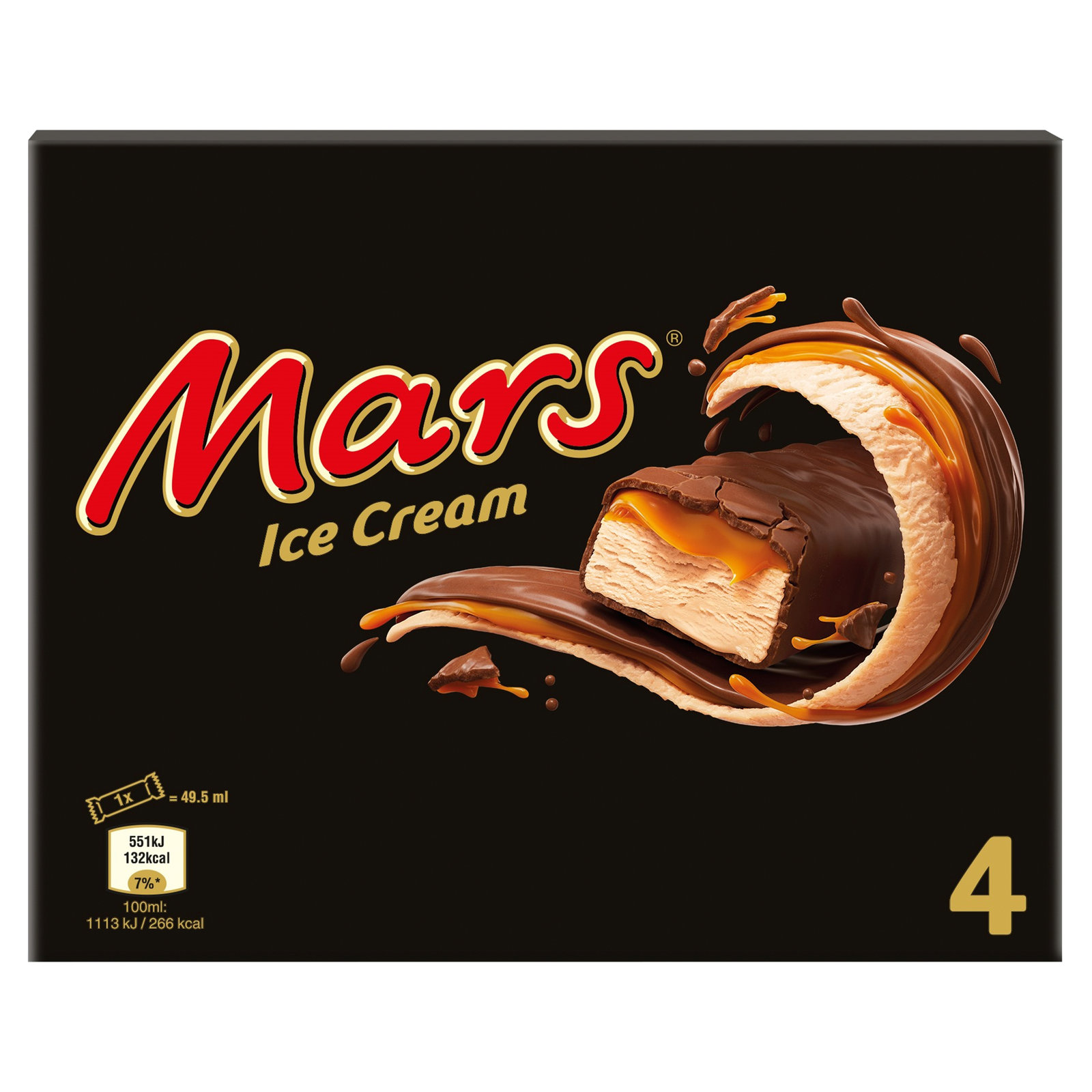 Mars Ice Cream 4×49.5ml